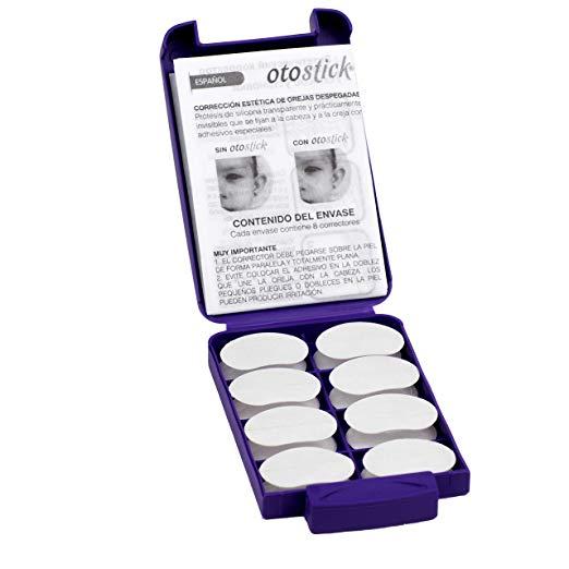 Otostick Cosmetic Ear Corrector - Solves Big Ear Problem (8u) - Spanish Box