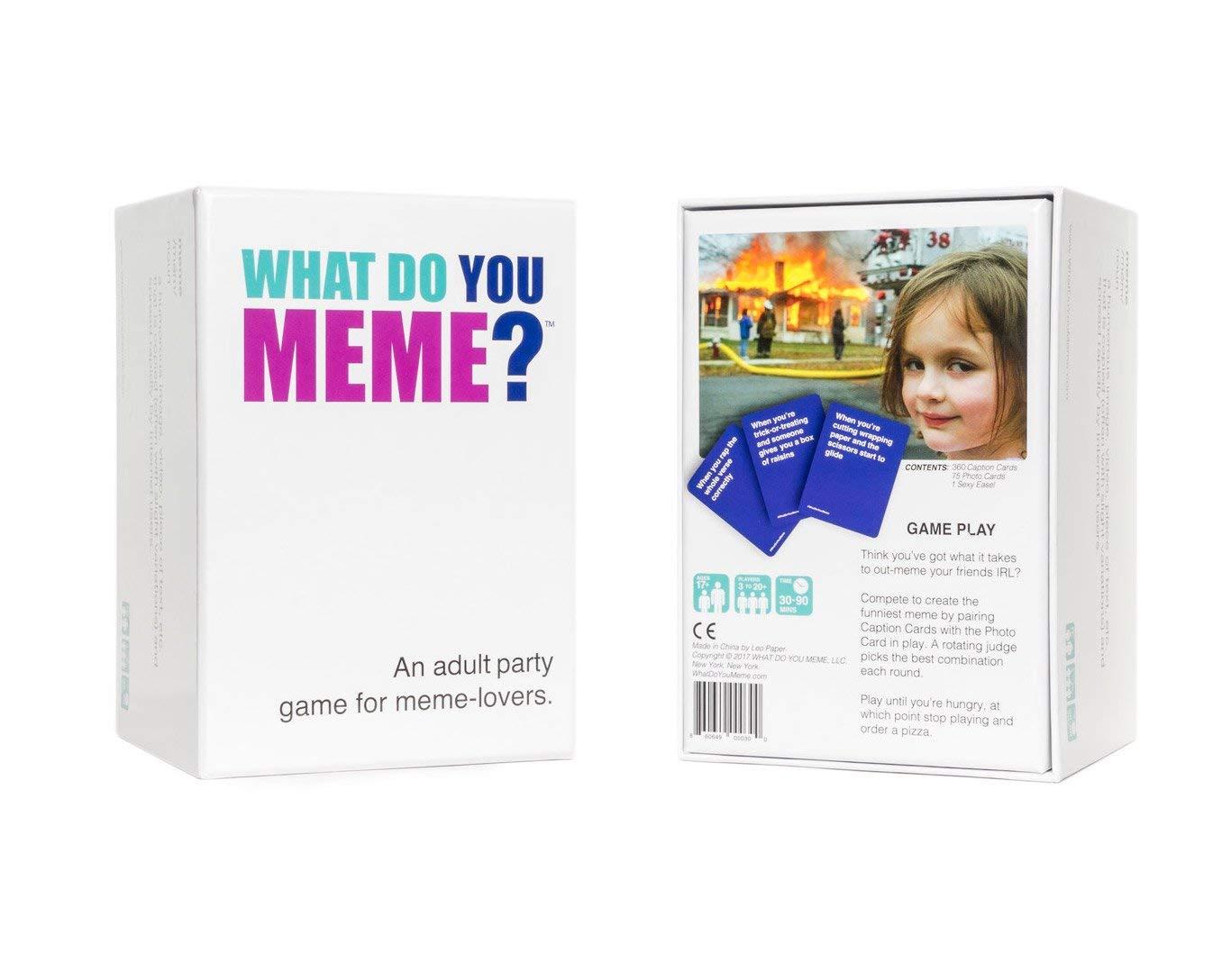 AUTHENTIC What Do You Meme? Adult Party Game (1 Count)