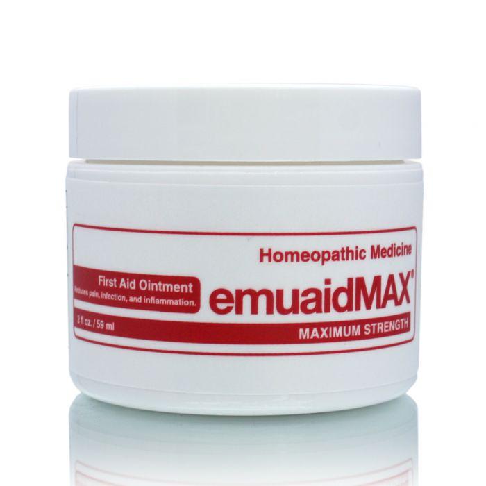 Emuaid MAX Homeopathic Medicine Maximum Strength, First Aid Ointment, 2 fl.oz / 59ml