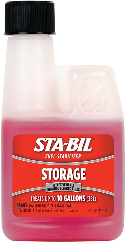 STA-BIL (22205) Storage Fuel Stabilizer, Treats Up To 10 Gallons 4 fl oz / 118 ml