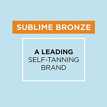 L'Oreal Paris Sublime Bronze Tinted Self Tanning Luminous Bronzer Lotion Medium 6.7 Fl Oz (200ml)