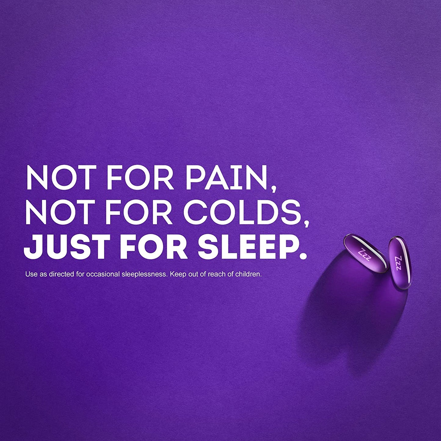Vicks ZzzQuil Nighttime Sleep-Aid Liquicaps 24 Count PACKAGING MAY VARY NO BOX