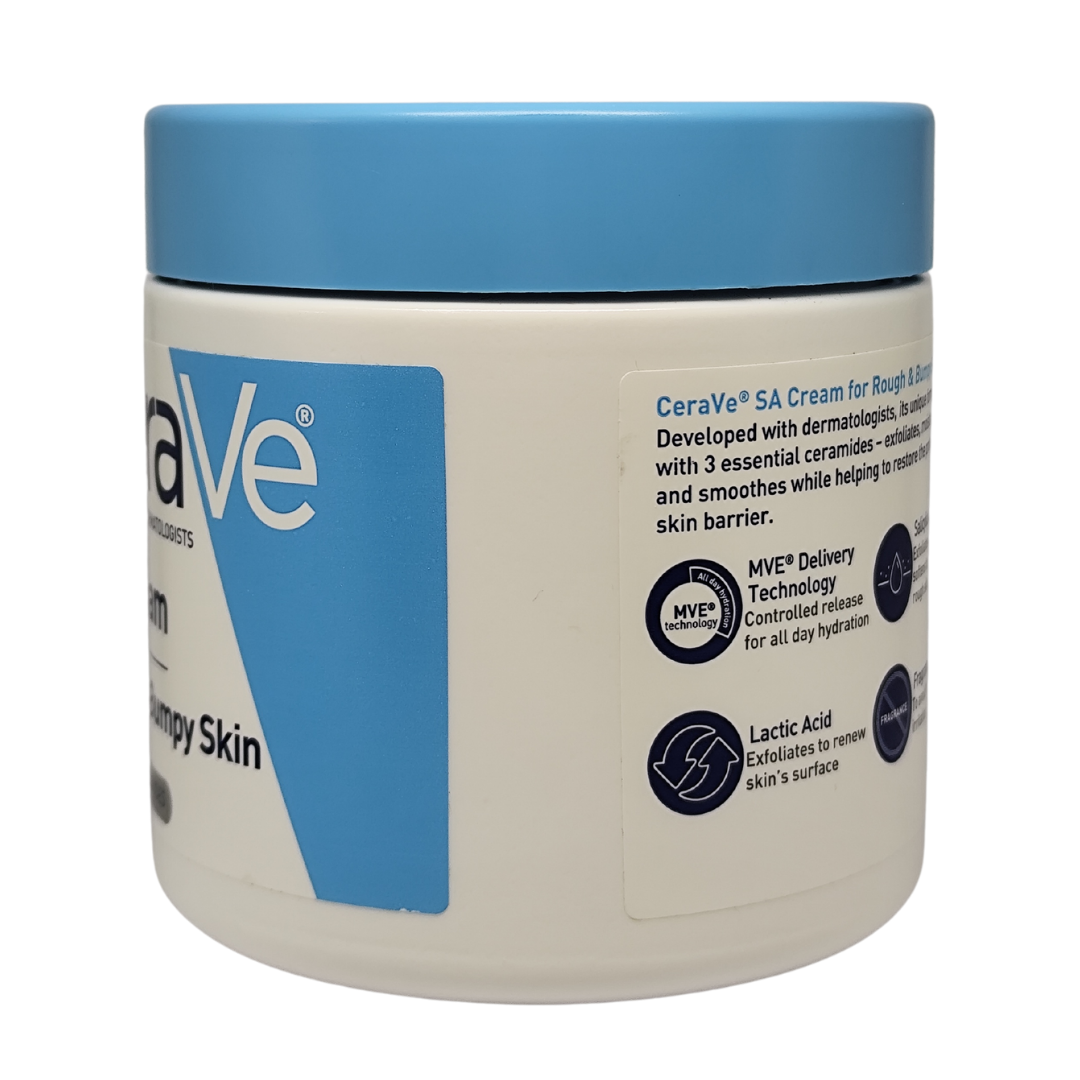 Cerave SA Cream for Rough & Bumpy Skin 3 Essential Ceramides, 453 g / 16 oz.