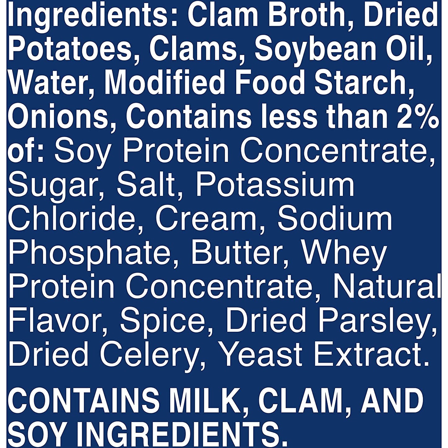 Progresso Clam Chowder Soup, Traditional Canned Soup, Gluten Free, 18.5 oz