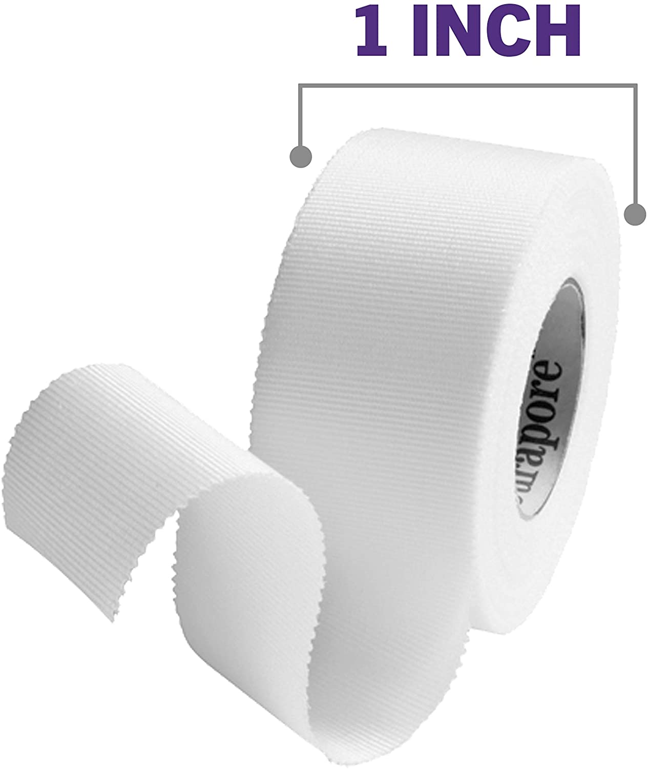 Nexcare Durable Cloth First Aid Tape, For Gauze & Splints, 1 inch, 2 rolls