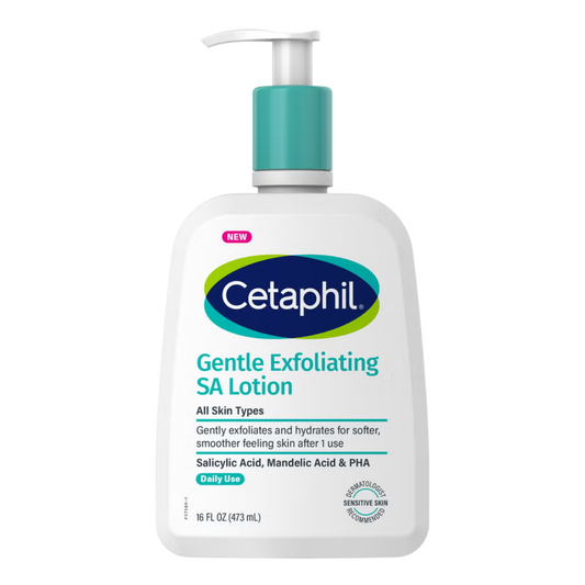 Cetaphil Gentle Exfoliating SA Lotion for All Skin Types, 473 ml / 16 fl. oz.
