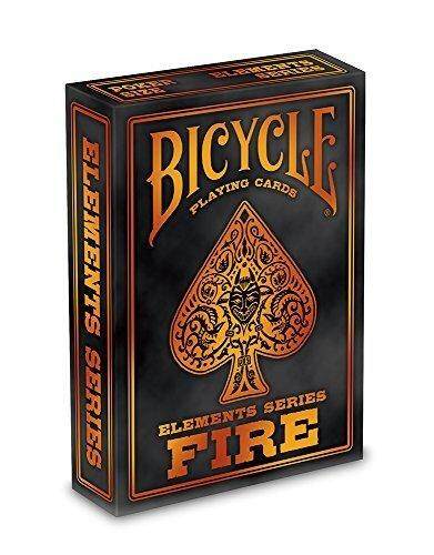 Bicycle Fire Element Series Standard Poker Playing Cards 1 Deck
