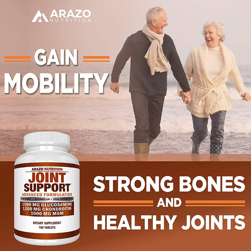 Arazo Nutrition Joint Support Advanced Formulation 180 Tablets