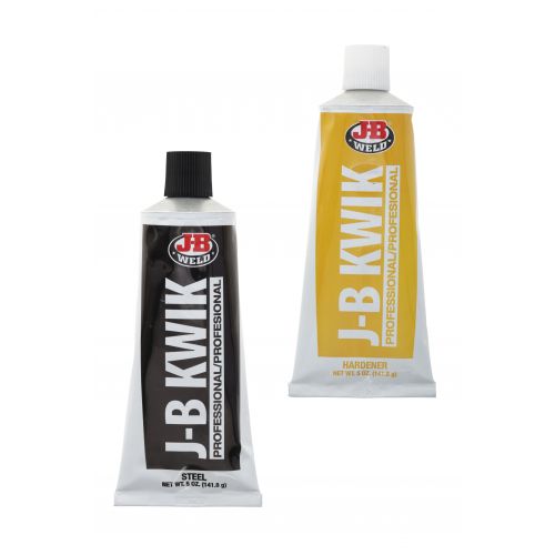 JB Weld KwikWeld Quick-Setting Steel Reinforced Epoxy Professional Size, 5 oz. / 141.8g (8271)