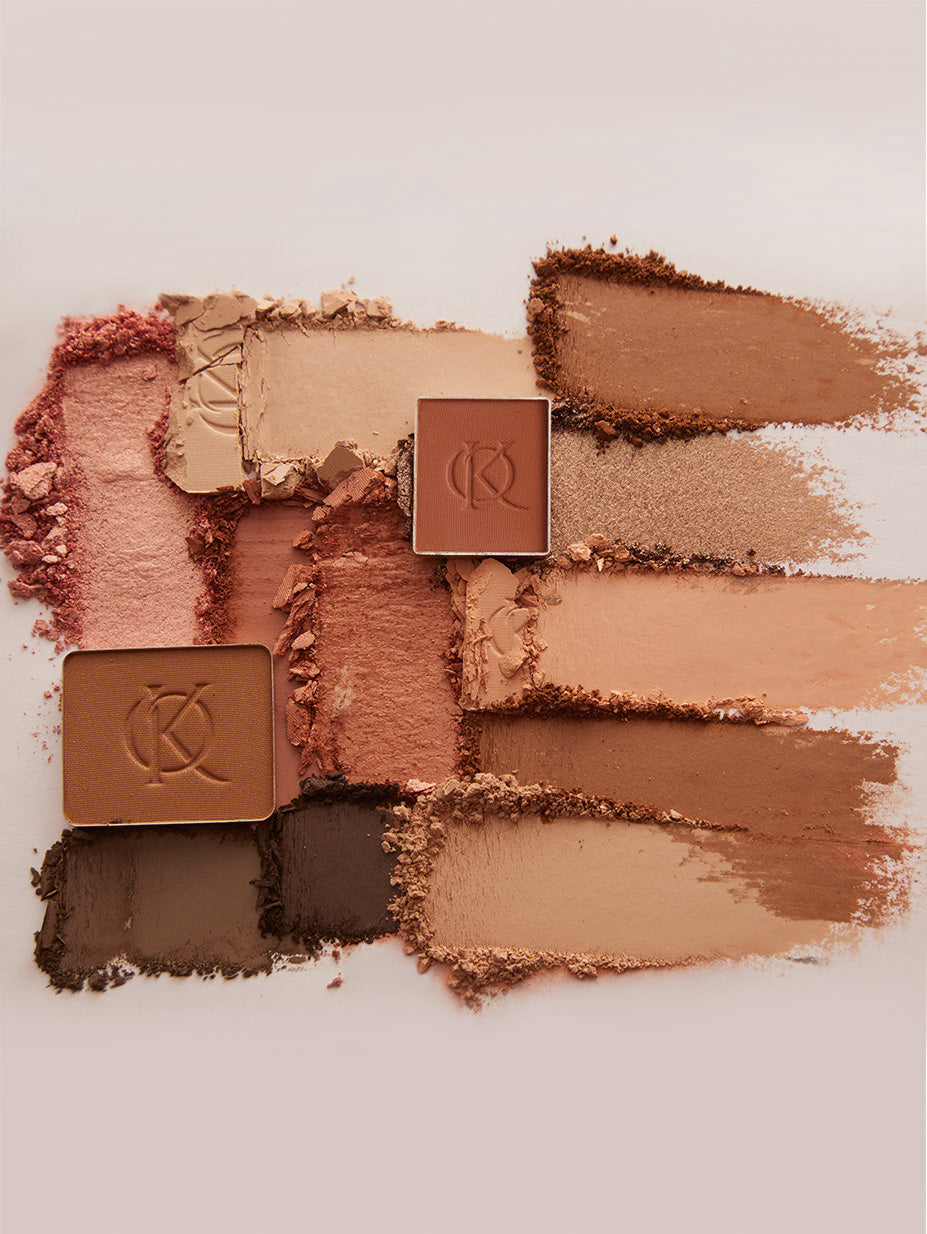 Kenia Ontiveros Beauty Glow and Go Kit Eyeshadow, Face, Brow Powder