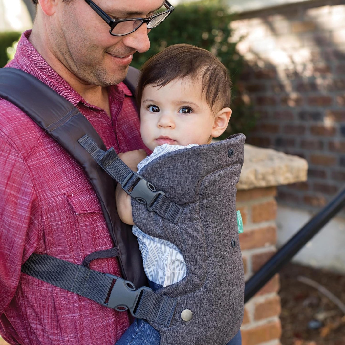 Infantino Flip Advanced 4-in-1 Carrier for Newborns And Older Babies 8-32 lbs
