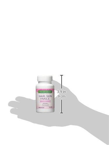 Natures Bounty Optimal Solutions Hair, Skin & Nails Formula, 60 Caplets