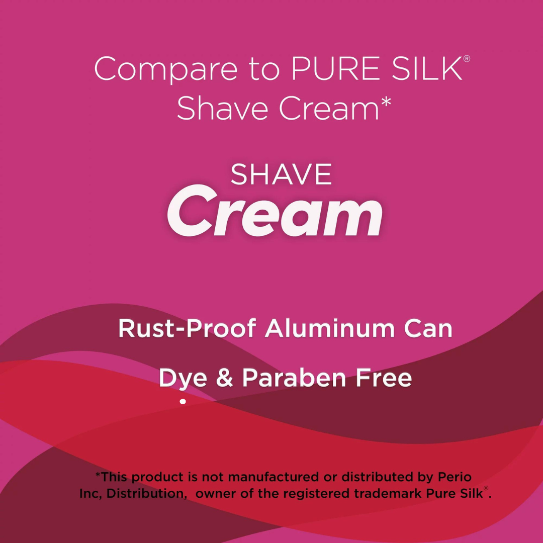 Equate Shave Cream Raspberry With Aloe 8 oz / 226g (No Cap)
