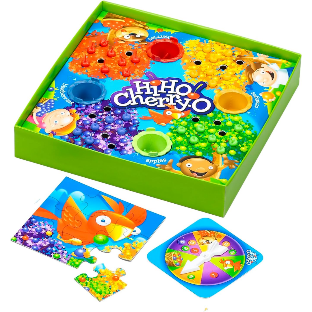Hasbro HiHo Cherry-O Counting Board Game, 3+