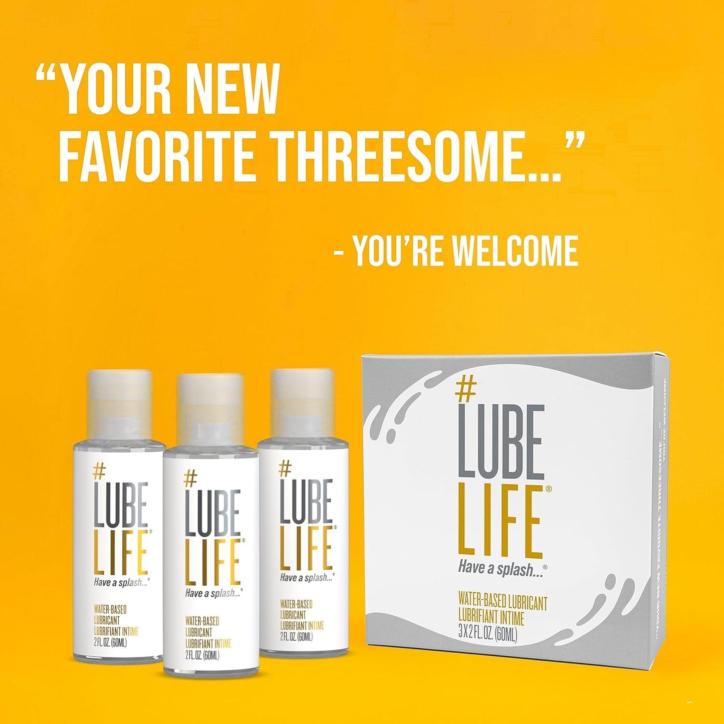 Lube Life Water Based-Lubricant (60ml)