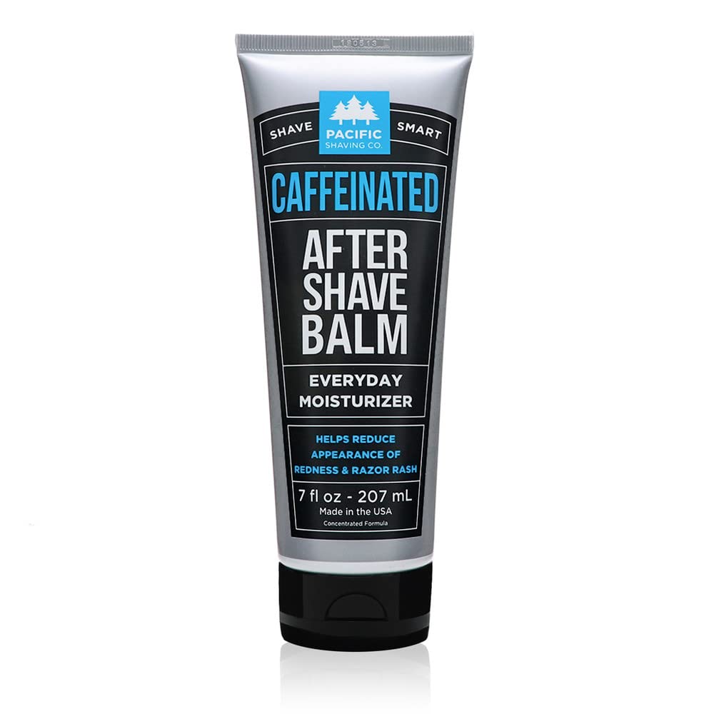 Shave Smart Pacific Caffeinated After Shave Balm Moisturizer 7 Fl Oz / 207 mL