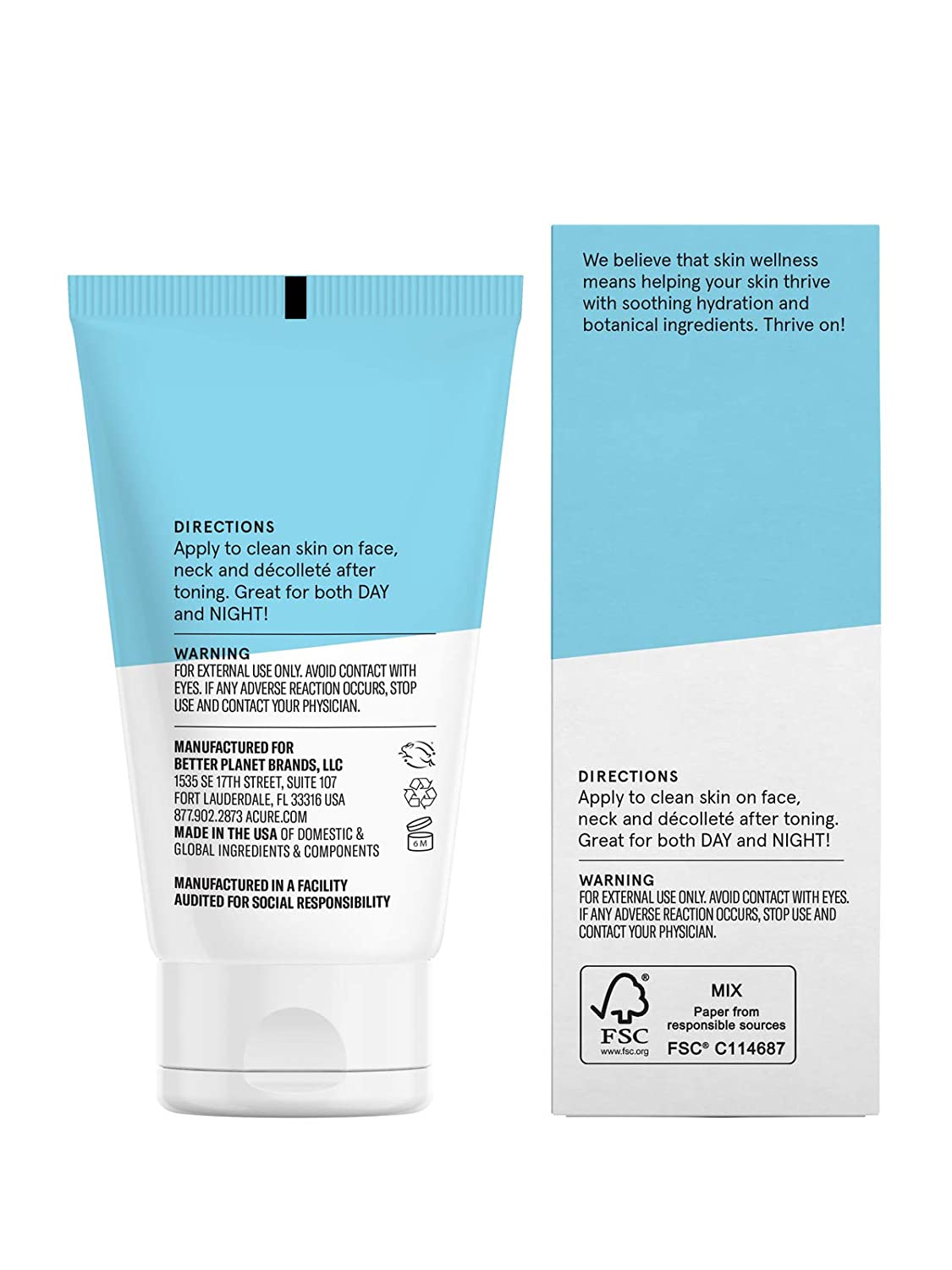 Acure Incredibly Clear Mattifying Moisturizer for Combo to Oily Skin with Lilac Extract & Chlorella, 1.7 fl.oz / 50ml