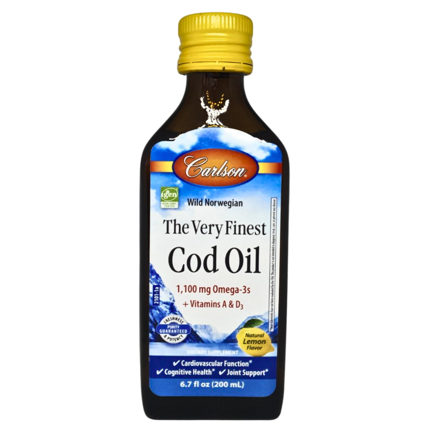 Carlson The Very Finest Lemon Flavor, 6.7 fl. oz / 200ml