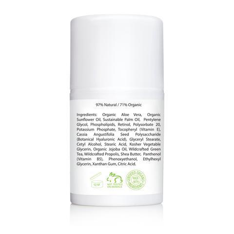 Amara Organics Retinol Cream 2.5% Hyaluronic Acid Vitamins E & B5 - 50ml