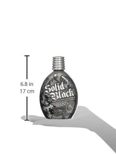 Millenium Tanning Solid Black Ultra Advanced Silicone Bronzer Dark Tanning Lotion 100x 13.5 oz