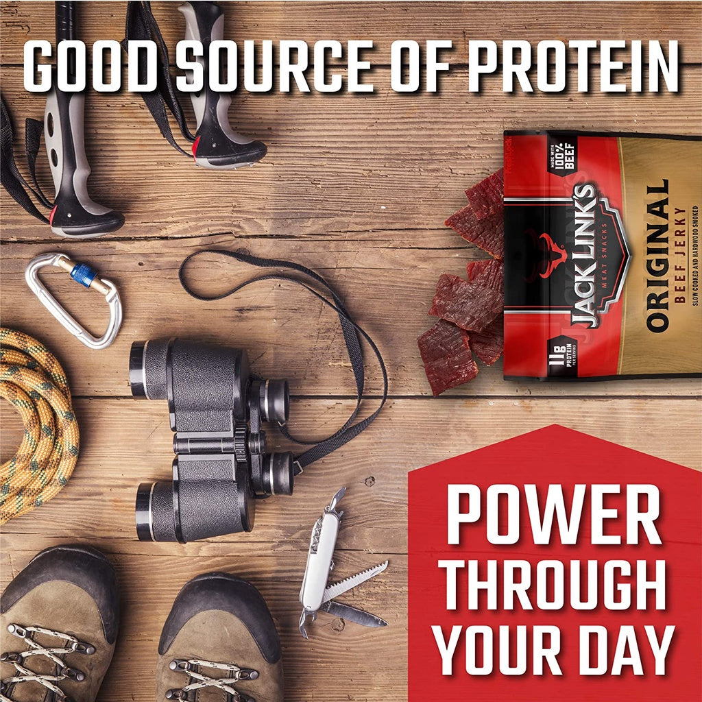 Jack Link’s Original Beef Jerky, Made with 100% Beef, 9 oz, / 255g