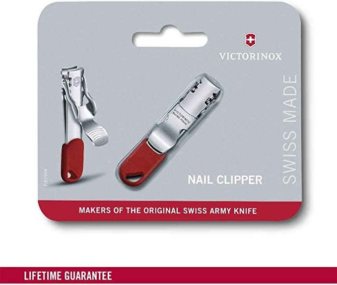 Victorinox Unisex Adult 8.2050.b1 Nail Clipper, red, Standard Size