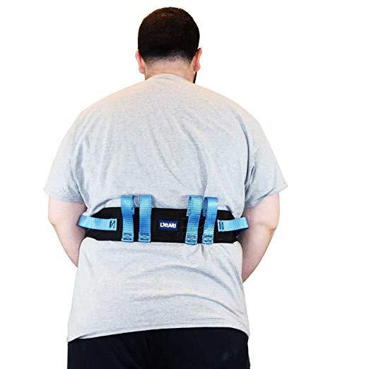 LiftAid Transfer & Walking Gait Belt (Blue)