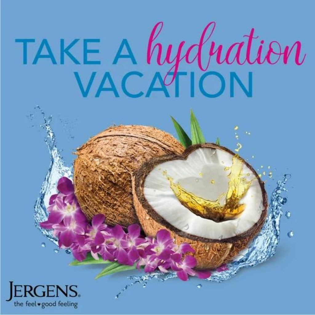 Jergens Weightless Wet Skin Moisturizer Infused with Hydrating Coconut Oil & Hyaluronic Acid 295 mL