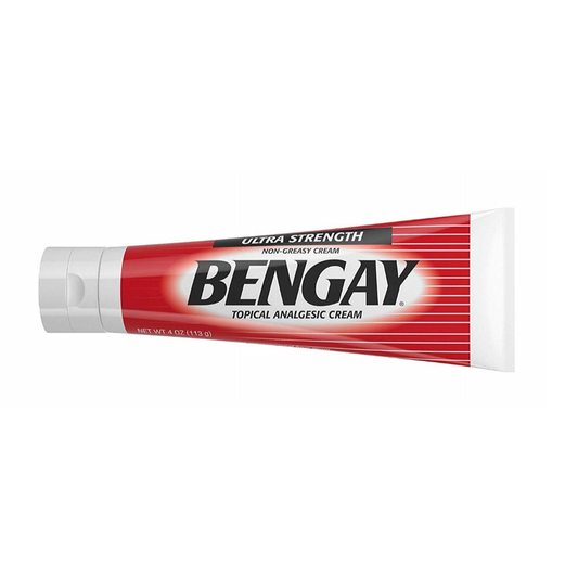 Bengay Ultra-Strength Relief Cream Topical Analgesic for Arthritis, Muscle, Joint & Back, 4 oz.