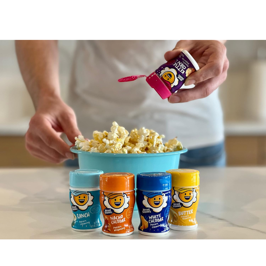 Kernel Season's Popcorn Seasoning Mini Jar Pack 0.9oz / 25g Each
