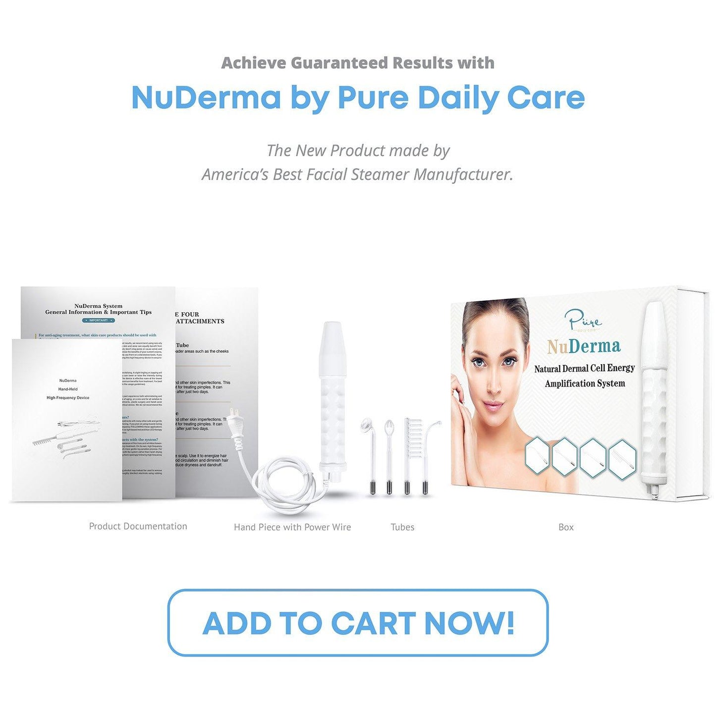 Pure Daily Care NuDerma, Natural Dermal Cell Energy Amplification System