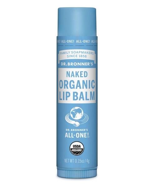 Dr. Bronners Organic Lip Balm 4g (Naked)