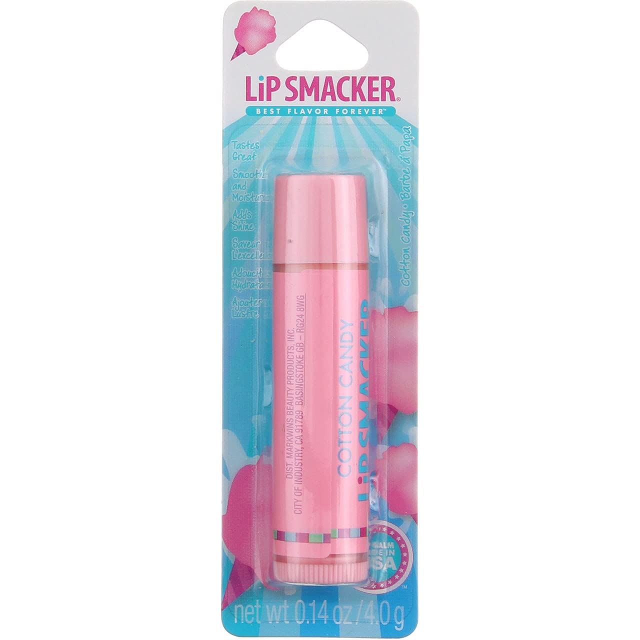 Lip Smacker Moisturize and Soften Lips with Lip Smackin Flavor and Shine 4.0g/ 0.14 oz