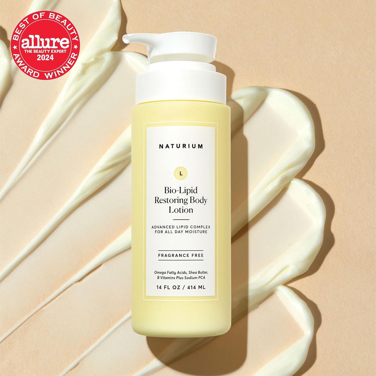Naturium Bio-Lipid Restoring Lotion For All Day Moisture, 414 ml / 14 fl. oz.