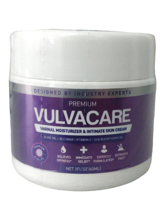 Pharmapulse Premium Vulvacare Vaginal Moisturizer & Intimate Skin Cream 2 Fl Oz / 60 ml