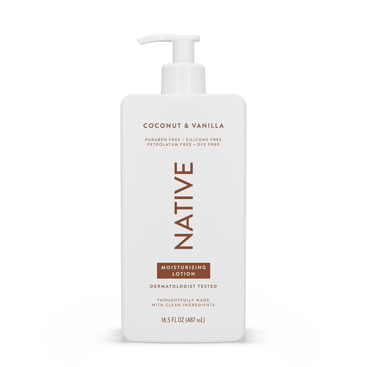 Native Coconut & Vanilla Moisturizing Lotion, 487 ml / 16.5 fl. oz.