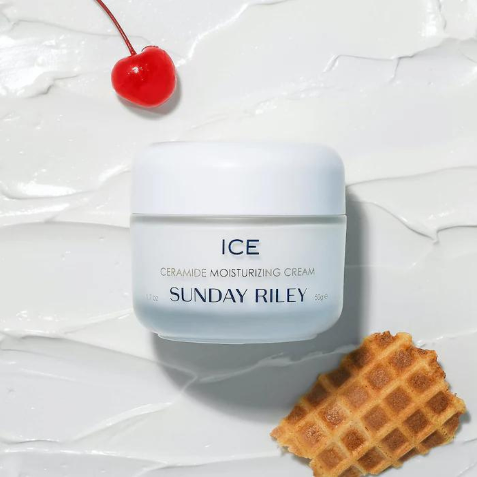 ICE Ceramide Moisturizing Cream Sunday Riley 1.7 Oz / 50g