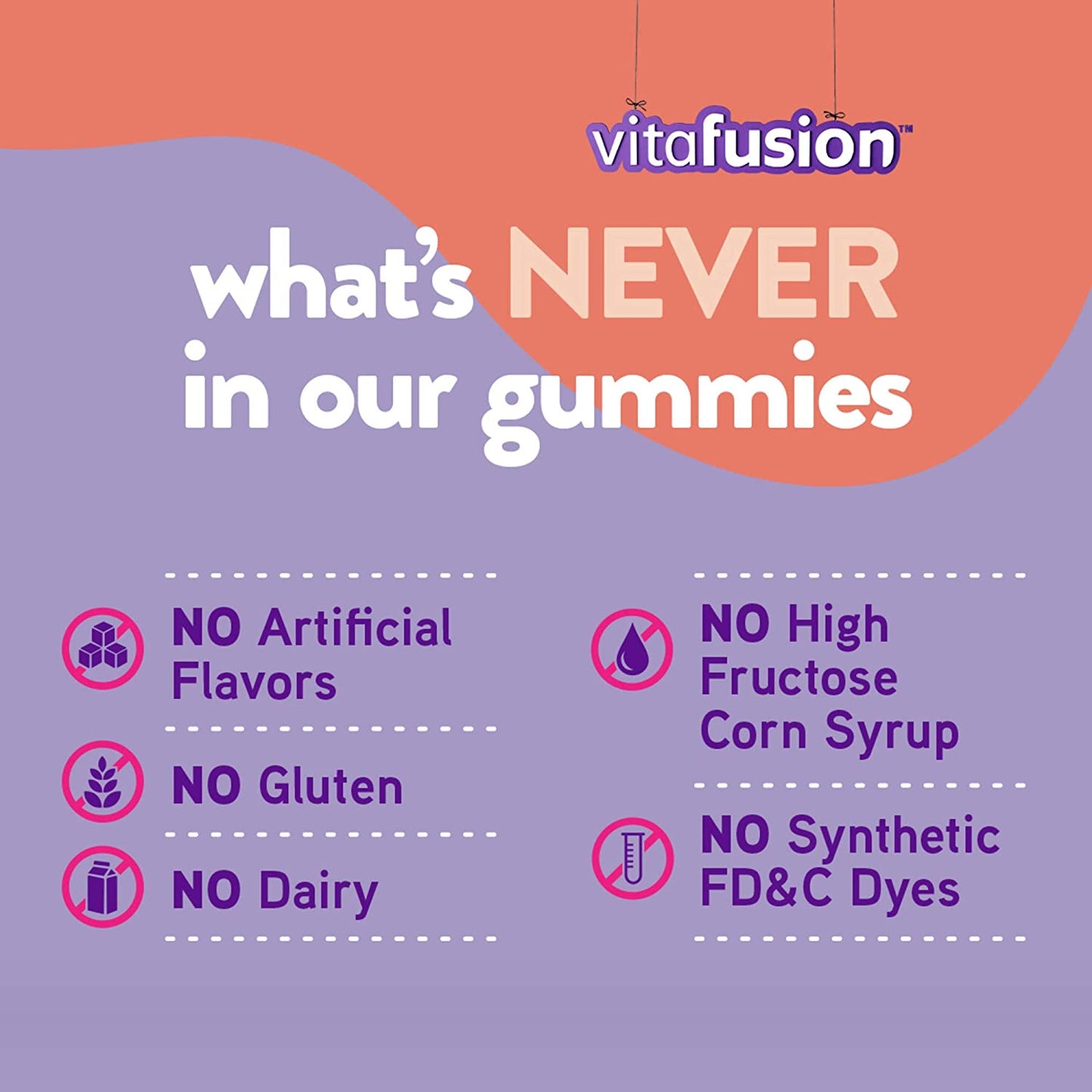 Vitafusion Men's Multi Daily Multivitamins, 150 Gummies for Cellular Energy, Immune & Muscle Support