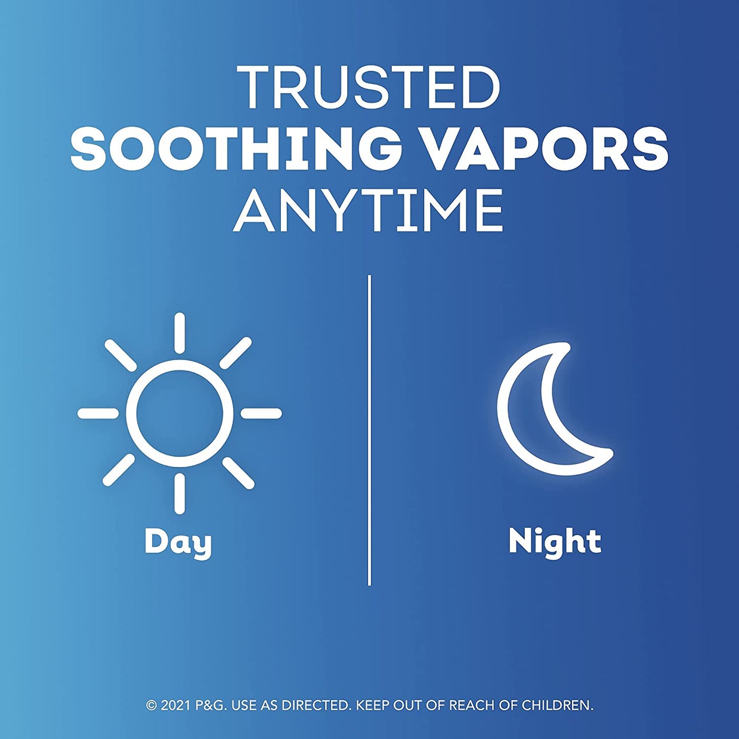 Vicks VapoInhaler Non-Medicated with Refreshing Vicks Vapors Menthol Scent, 1 Scented Stick