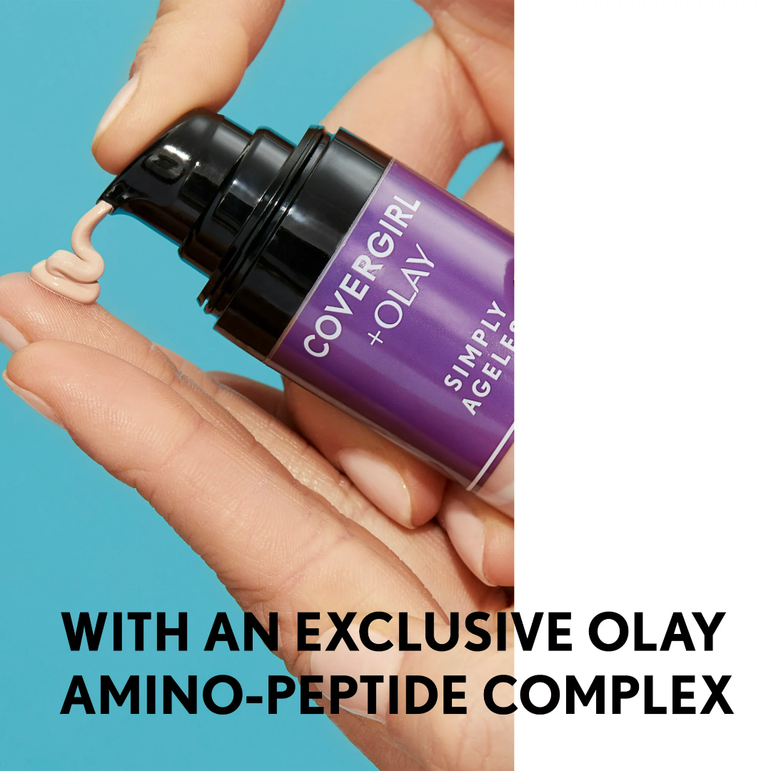 COVERGIRL + OLAY Advanced Radiance Age Defying Make-Up + Sunscreen SPF 10 | 130 Classic Beige - 30 ml