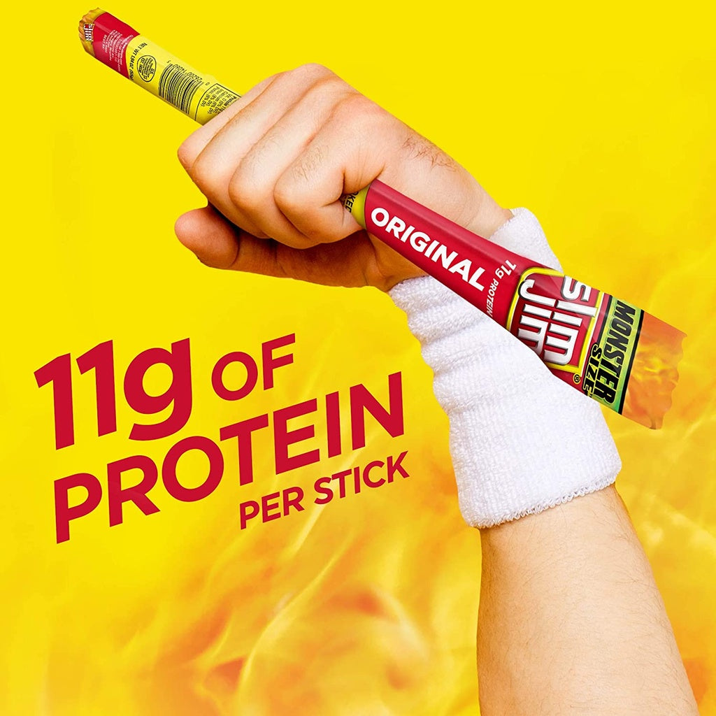 Slim Jim MONSTER Smoked Meat Sticks Original Flavor 1.94 oz
