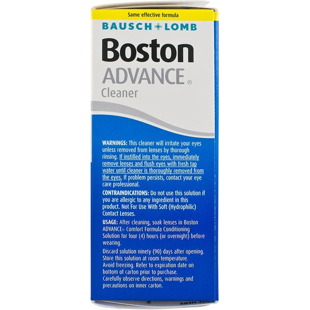 Bausch & Lomb Boston Advance Cleaner Contact Lens Solution, 1 fl.oz / 30ml
