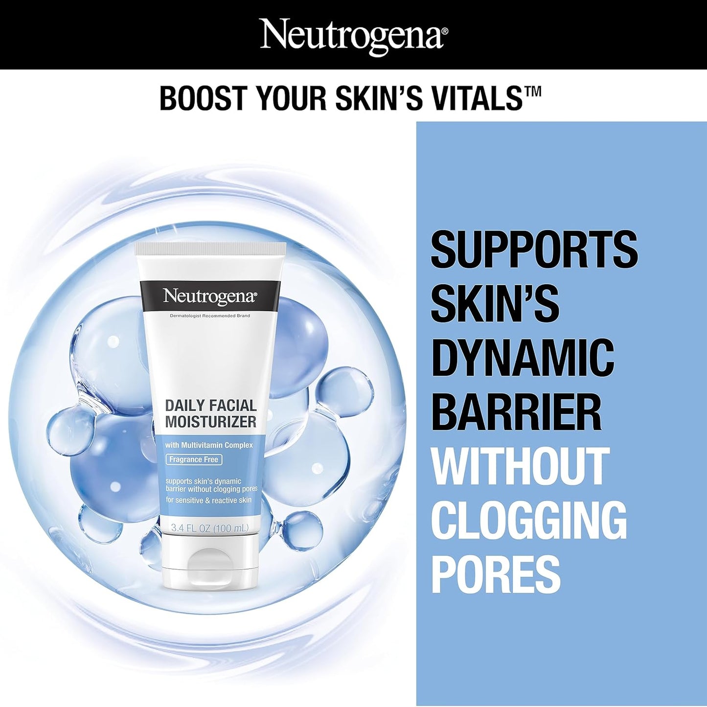 Neutrogena Daily Facial Moisturizer 100ml PACKAGING MAY VARY