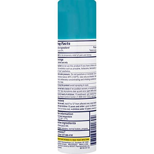 Monistat Care Instant Itch Relief Spray, Cools Soothes Max Strength (2 Ounce)