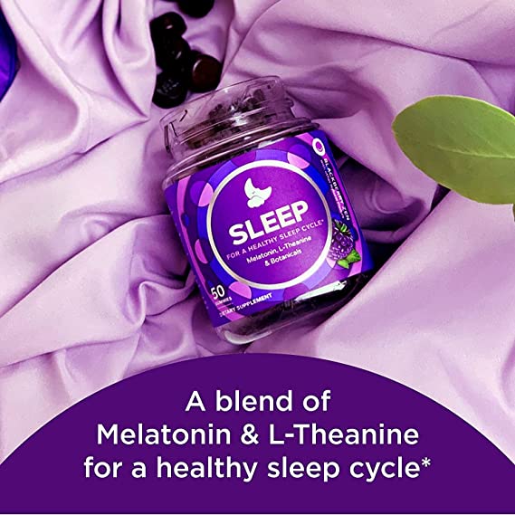 OLLY Sleep Gummy for a Healthy Sleep Cycle (50 Gummies)