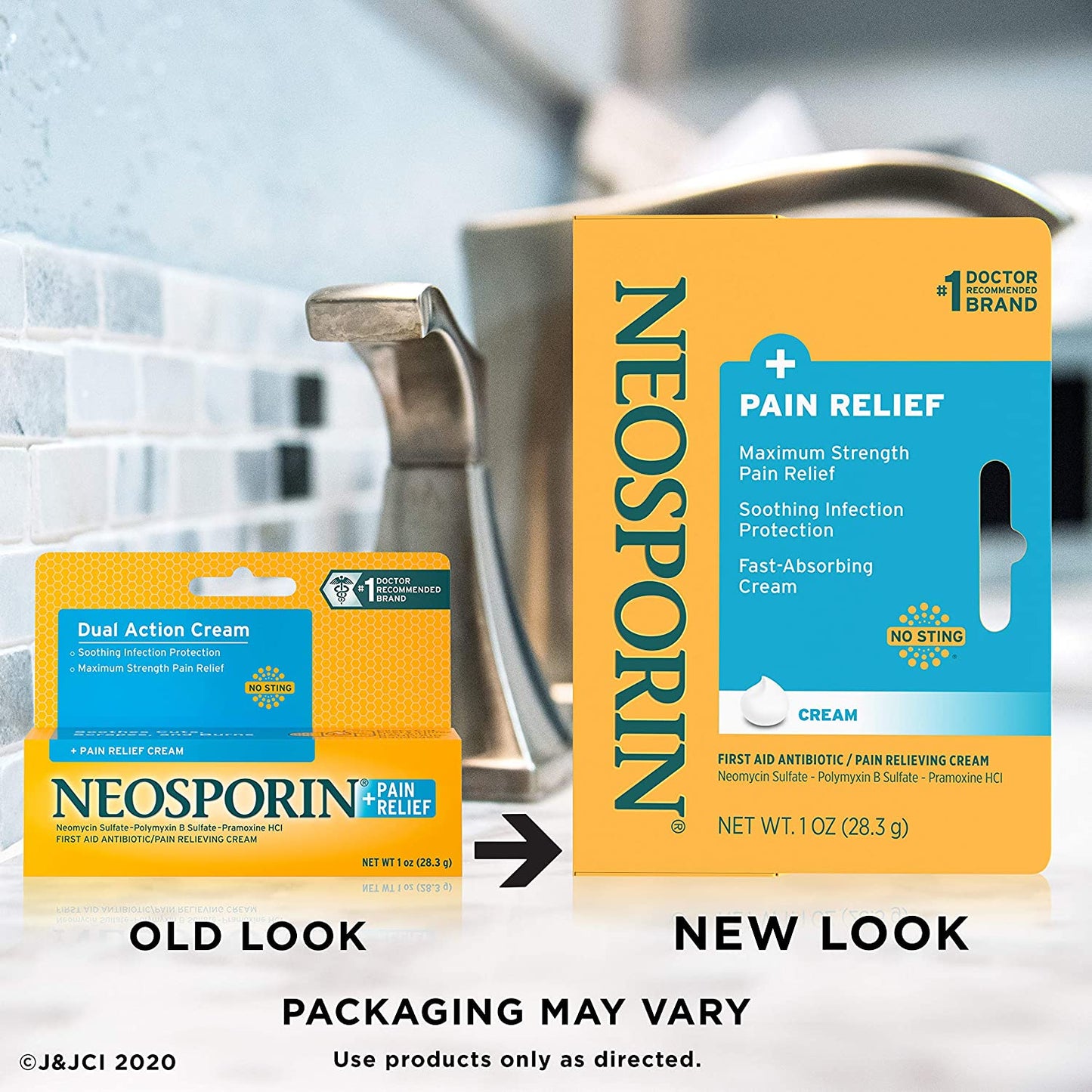 Neosporin Maximum Strength Cream, 1 oz. / 28.3g
