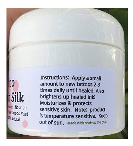 Tattoo Skin Silk, Cream Lotion 2 oz