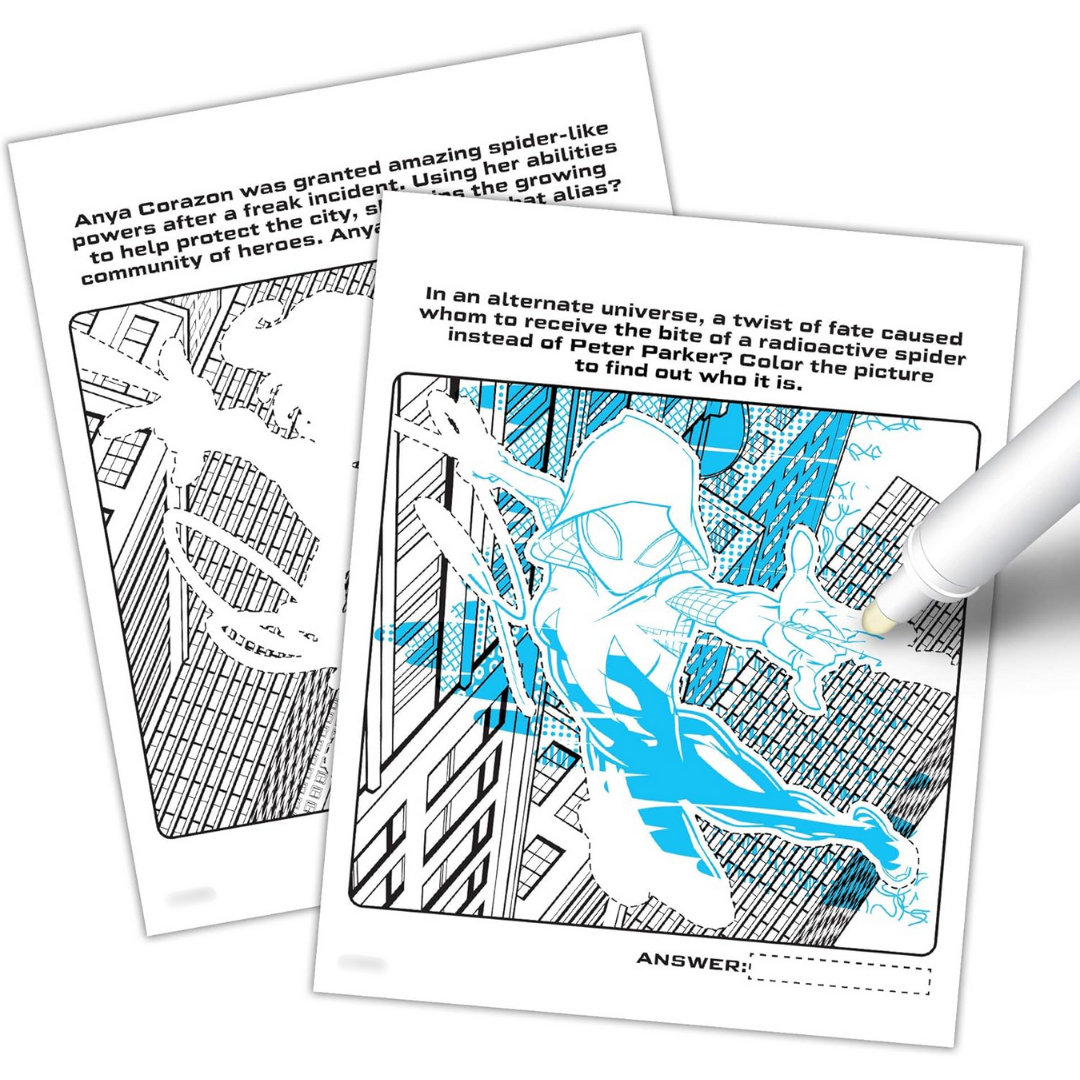 Bendon Spiderman Imagine Ink Mess-Free Marker (20 - Page Game Book) 49928