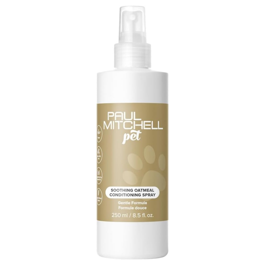 JP Pet Oatmeal Conditioning Spray - Sensitive Skin Formula For Dogs And Cats 8.5 oz