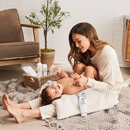 The Honest Co. Face + Body Lotion Truly Calming Fast Absorbing, Lavender 250 ml